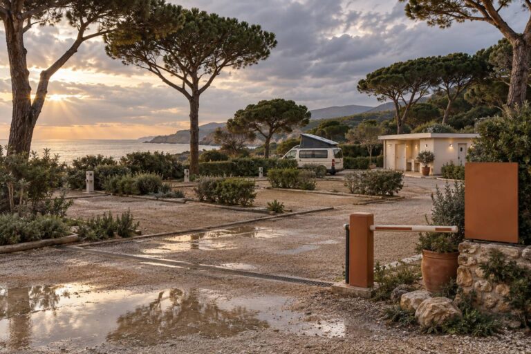 Campeggio fuori stagione a Livorno: clima, costi e servizi